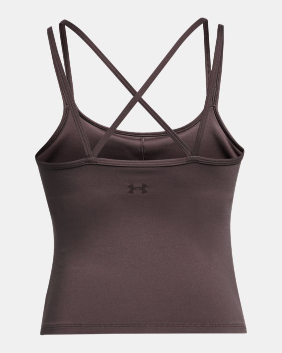 Women's UA Meridian Fitted Tank in Gray image number 5